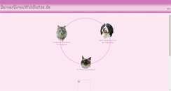 Desktop Screenshot of bernerbirmawaldkatze.de